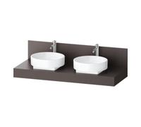 Duravit Duravit Console Balcoon 140x55x37 cm, 2 A., double face, marron ma Quantité:1