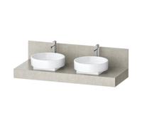 Duravit Duravit Console Balcoon 140x55x37 cm, 2 trous, Be bs, avec S, Verb-St Quantité:1
