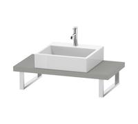 Duravit Duravit Console Compact L-Cube 80-200x48 cm, 1 AS, ép. 4,5 cm, béton gris Quantité:1