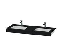 Duravit Duravit Console de lavabo DuraStyle 55x80x10 cm, 2 découpes, chêne noir Quantité:1