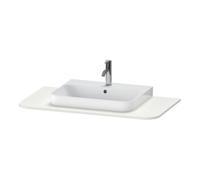 Duravit Duravit Console de lavabo Happy D.2 Plus 100x55 cm, 1 découpe, blanc nord mat Quantité:1