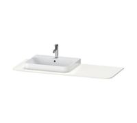 Duravit Duravit Console de lavabo Happy D.2 Plus 130x55 cm, avec 1 AS, B droite, Nord blanc mat Quantité:1