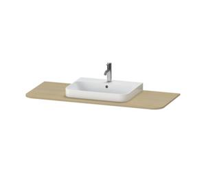 Duravit Duravit Console de lavabo Happy D.2 Plus 130x55 cm, avec 1 trou, mitigeur, méditerranée Ei Quantité:1