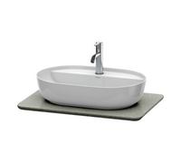 Duravit Duravit Console de lavabo Luv 68,8x47,5x2 cm, quartz, avec 1 trou, surface structurée Quantité:1