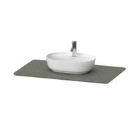 Duravit Duravit Console de lavabo Luv 98,8x59,5x2 cm, quartz, 1 trou, surface structurée Quantité:1