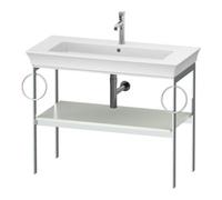 Duravit Duravit Console de lavabo White Tulip 98,4x45 cm, blanc mat, Me, 2 HTH, sur pied Quantité:1