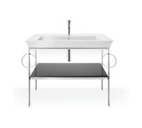 Duravit Duravit Console de lavabo White Tulip 98,4x45 cm, st-g g, Me, 2 HTH, sur pied Quantité:1