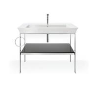 Duravit Duravit Console de lavabo White Tulip 98,4x45cm, Me, bo, HTH gauche, gris pierre brillant Quantité:1