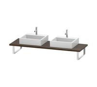 Duravit Duravit Console L-Cube épaisseur 3 cm, Nb foncé, pour vasque à poser, var. Quantité:1