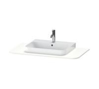 Duravit Duravit Console Lavabo Happy D.2 Plus 100x55cm, avec 1 découpe, blanc supermat Quantité:1