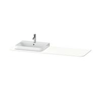 Duravit Duravit Console lavabo Happy D.2 Plus 160x55 cm, avec 1 trou robinet, cuvette gauche, blanc mat Quantité:1