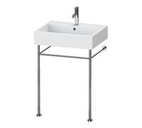 Duravit Console en métal Vero 0030651000 – Hauteur réglable 5 cm – Chromé