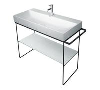 Duravit Duravit Console métallique DuraSquare 106,5x45 cm, sur pied, noir mat Quantité:1