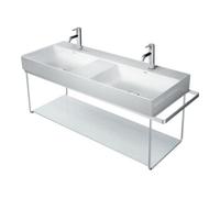 Duravit Duravit Console métallique DuraSquare 126,5x45 cm, murale, chrome Quantité:1