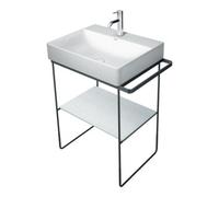 Duravit Duravit Console métallique DuraSquare 66,5x45 cm, sur pied, chrome Quantité:1