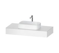 Duravit Duravit Console Qatego 120x55x17 cm, blanc mat, 1 découpe Quantité:1