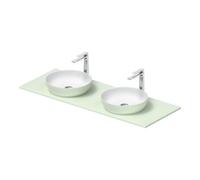 Duravit Duravit Console Vasque Sivida 135x50 cm, I.Fa w m, Couleur Ext. vert ma Quantité:1