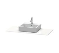 Duravit Duravit Console XSquare 120x55 cm, flanc gauche brillant, avec 1 découpe Quantité:1