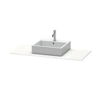 Duravit Duravit Console XSquare 120x55 cm, flanc gris mat, avec 1 découpe Quantité:1
