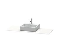 Duravit Duravit Console XSquare 140x55x1,6 cm, avec 1 trou, découpe gauche, blanc Quantité:1