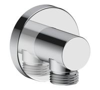 Duravit Duravit Coude mural DN 15, sans pomme de douche, rosace ronde, chrome Quantité:1