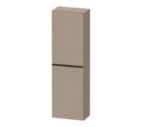 Duravit Duravit D-Neo Demi-colonne 40x24 cm, 1 porte, 4 étagères, à droite, noir/lin Quantité:1