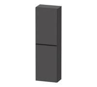 Duravit D-Neo Armoire mi-haute, ouverture de porte des deux côtés, 400x240x1320mm, poignée noir diamant, DE011804949, Couleur: Décor graphite mat