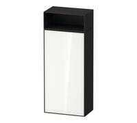 Duravit Duravit Demi-colonne Zencha 40x24x96,1 cm, 1 porte, à gauche, verre mat gris Quantité:1