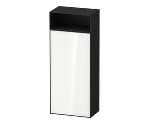 Duravit Duravit Demi-colonne Zencha 40x24x96,1 cm, 1 porte, à gauche, verre mat gris Quantité:1