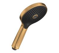 Duravit Duravit Douchette 3jet Click 120 MinusFlow 240mm, raccord G 1/2, bronze brossé Quantité:1