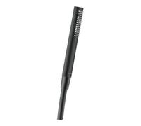 Duravit Duravit Douchette MinusFlow 187 mm, raccord G 1/2, ronde, noir mat Quantité:1