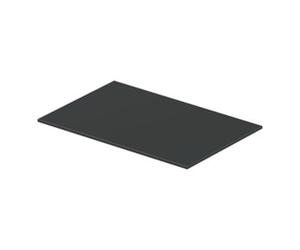 Duravit Duravit DuraSquare Plateau en verre 47x31 cm, verre sécurit, Flannel Grey Quantité:1