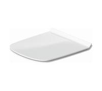 Siège de WC Duravit DuraStyle avec charnières SoftClose acier inoxydable, 0063790000