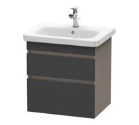 Duravit Duravit DuraStyle Meuble sous lavabo 58x44,8 cm, gris m/bas ma, 2 tiroirs, suspendu mural Quantité:1