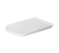 Duravit Duravit DuraStyle Vital Abattant WC frein de chute, charnières ES, handicap, blanc Quantité:1
