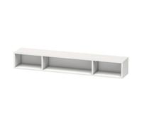 Duravit ETAGÈRE L-Cube, largeur 800mm, profondeur 140mm, horizontale, 3 compartiments, LC120008585, Couleur: Laque brillante blanche