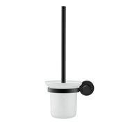 Duravit Duravit Ensemble brosse D-Code 15,4x34,2x15,4 cm, mural, noir mat Quantité:1