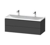 Duravit Duravit Ensemble de meubles L-Cube 120x48x48cm, 2 portes HL, 2 tiroirs, graph ma Quantité:1