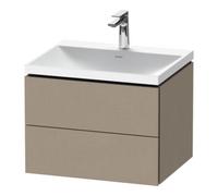 Duravit Duravit Ensemble de meubles L-Cube 60x48x48cm, avec robinet, léger, 2 tiroirs Quantité:1