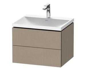 Duravit Duravit Ensemble de meubles L-Cube 60x48x48cm, avec robinet, léger, 2 tiroirs Quantité:1
