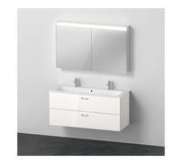 Duravit Duravit Ensemble de meubles XBase 40x28,8 cm, WT 2HL, WTU 2 SBK, vis aggloméré, blanc brillant Quantité:1