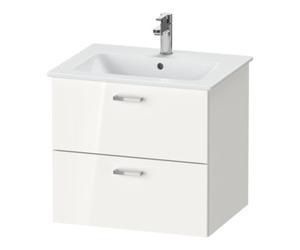 Duravit Duravit Ensemble de meubles XBase 63 cm, 1 tiroir, raccord à droite, blanc brillant Quantité:1