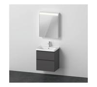 Duravit Duravit Ensemble meuble D-Neo 60x48cm, WT, WTU, 1SBK, SP, An R, gris ma Quantité:1