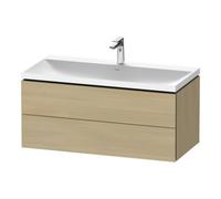 Duravit Duravit Ensemble meuble L-Cube 100x48x48 cm, avec robinet, chêne moyen, 2 tiroirs Quantité:1