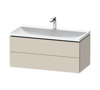 Duravit Duravit Ensemble meuble L-Cube 100x48x48 cm, m HL, taupe mat, 2 tiroirs Quantité:1