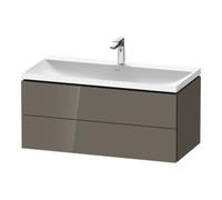 Duravit Duravit Ensemble meuble L-Cube 100x48x48cm, m HL, gris hgl, 2 tiroirs Quantité:1
