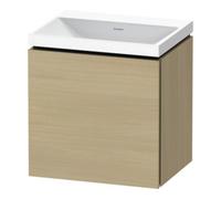Duravit Duravit Ensemble meuble L-Cube 45x35x48 cm, 1 porte, à droite, sans poignée, méd. chêne Quantité:1