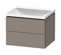 Duravit Duravit Ensemble meuble L-Cube 60x48x48 cm, sans robinet, bas. ma, 2 tiroirs Quantité:1