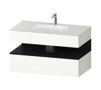 Duravit Duravit Ensemble meuble lavabo encastré Qatego 100x55x60cm, E ch/bl m, Kon-WTU, B Quantité:1