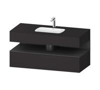 Duravit Duravit Ensemble meuble lavabo encastré Qatego 120x55x60cm, gris m/Gr m, Kon-WTU, B Quantité:1